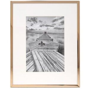 Lawrence Frames 8.15 X 9.88 Metal Picture Frame Gold